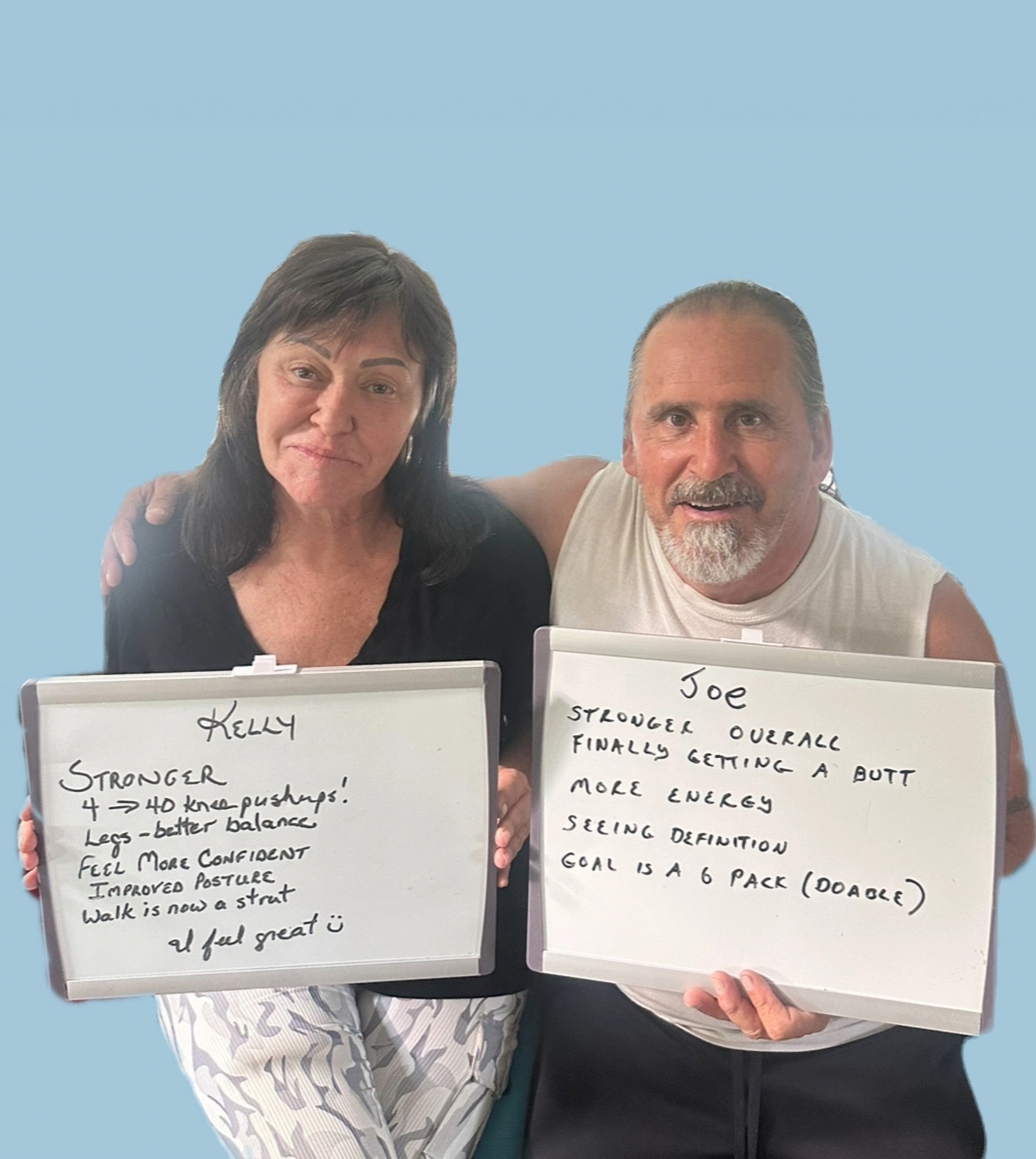 Kelly and Joe, an Easymotion client
