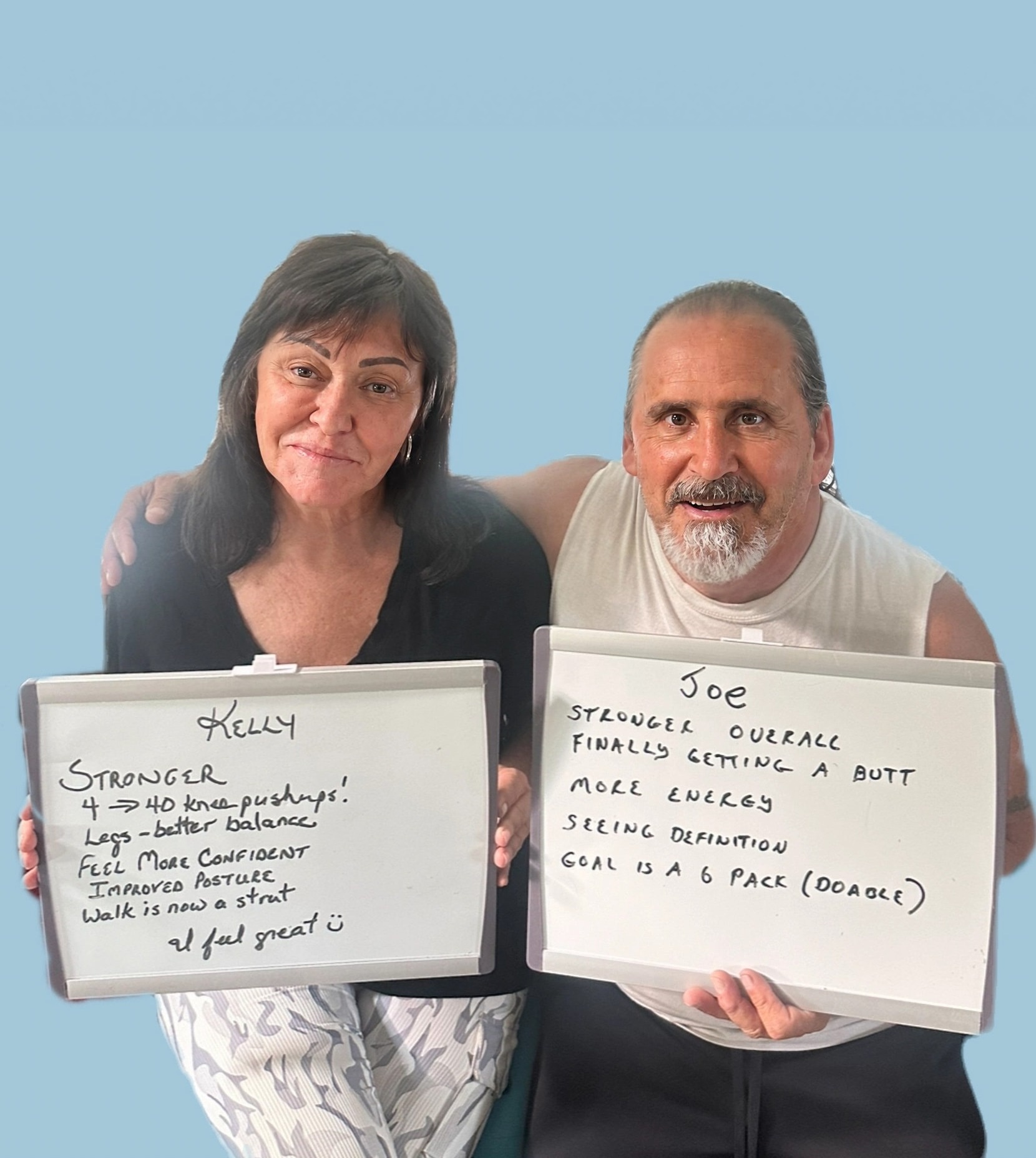 Kelly and Joe, an Easymotion client
