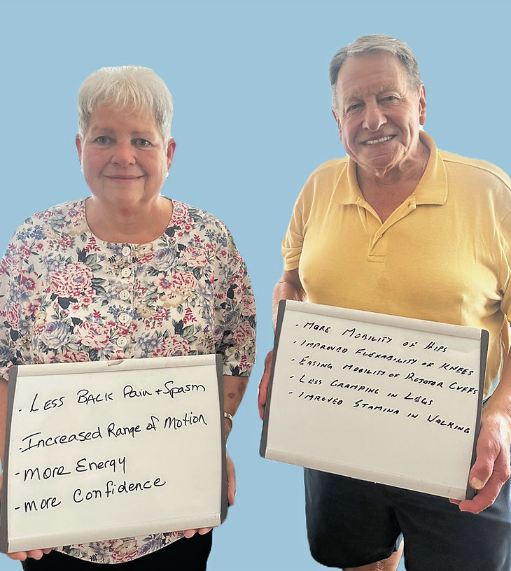 Barb and Chris, an Easymotion client