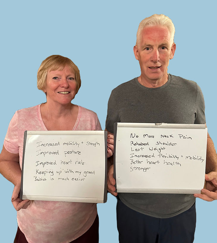 Kathleen and Bruce, an Easymotion client