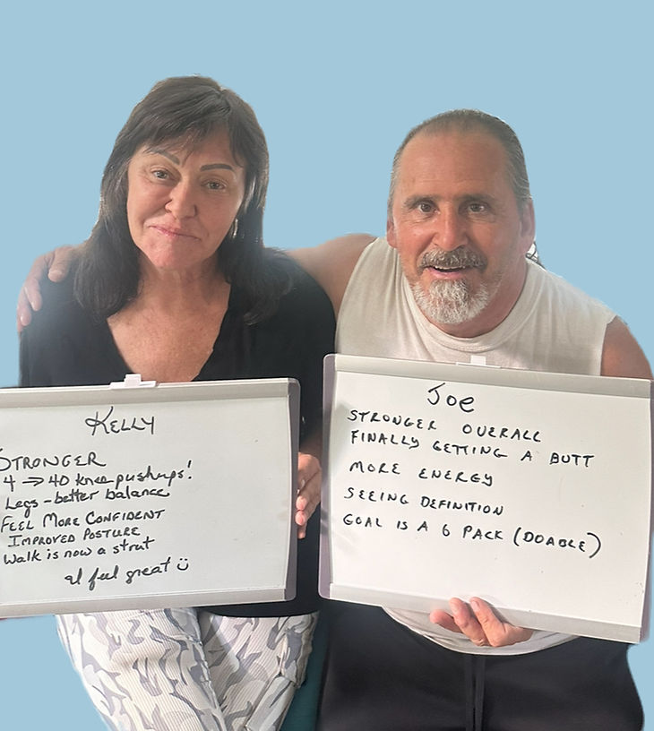 Kelly and Joe, an Easymotion client