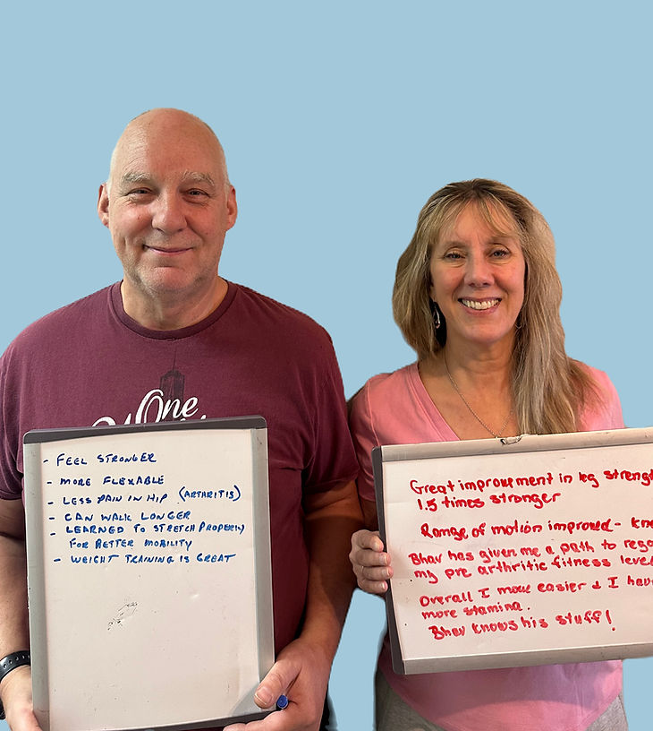 Lynn and Tim, an Easymotion client